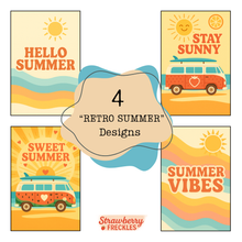 Cargar imagen en el visor de la galería, Retro Summer Cell Phone Wallpaper & Lock Screens