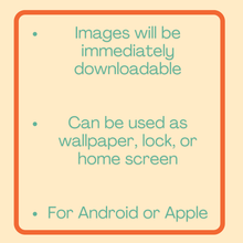 Cargar imagen en el visor de la galería, Retro Summer Cell Phone Wallpaper & Lock Screens