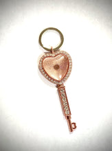 Load image into Gallery viewer, Keychain / Zipper Pull Flower Heart Creations
