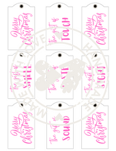 Load image into Gallery viewer, (DD) Christmas Gift Tags based on the 5 Senses - digital download