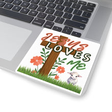 Cargar imagen en el visor de la galería, Jesus Loves Me Sticker
