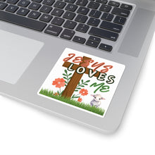 Cargar imagen en el visor de la galería, Jesus Loves Me Sticker
