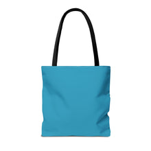 Load image into Gallery viewer, Jesus Loves Me Lamb Tote - Turquoise
