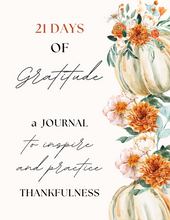 Load image into Gallery viewer, 21 Days of Gratitude Devotional Journal
