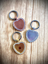 Load image into Gallery viewer, Keychain / Zipper Pull Flower Heart Creations
