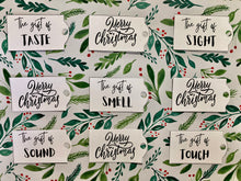 Cargar imagen en el visor de la galería, Digital download* Unique Holiday / Christmas Gift Tags based on the 5 senses
